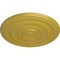Ekena Millwork Carton Smooth Ceiling Medallion (Fits Canopies up to 9 1/8"), 29 1/8"OD x 1 1/2"P, Rich Gold CM29CARGS - alternate 2